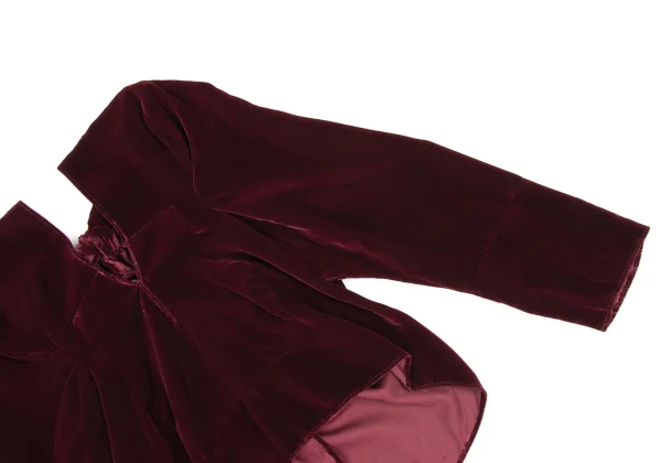 COMME des GARCONS Velvet Knot Design Blouse K-169636_005