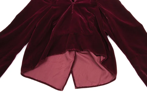 COMME des GARCONS Velvet Knot Design Blouse K-169636_007