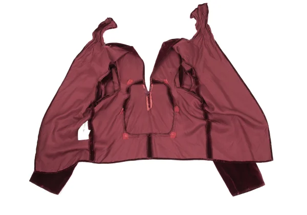 COMME des GARCONS Velvet Knot Design Blouse K-169636_010