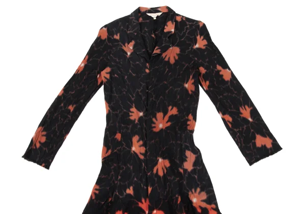 COMME des GARCONS Discharge Print Graphic Cutting Long Jacket K-169639_003