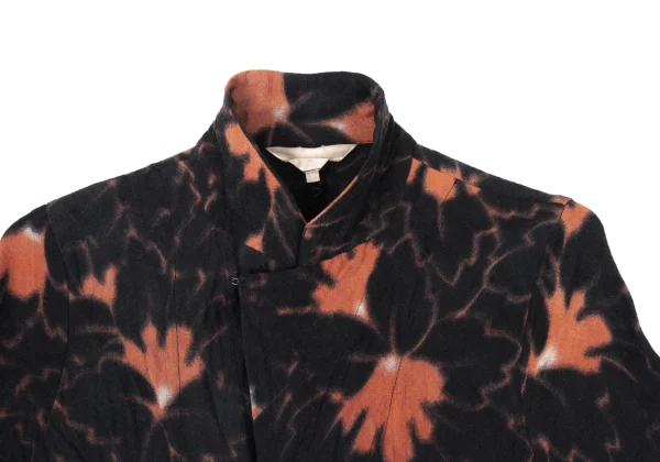 COMME des GARCONS Discharge Print Graphic Cutting Long Jacket K-169639_006