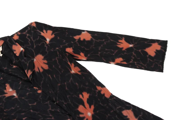 COMME des GARCONS Discharge Print Graphic Cutting Long Jacket K-169639_008