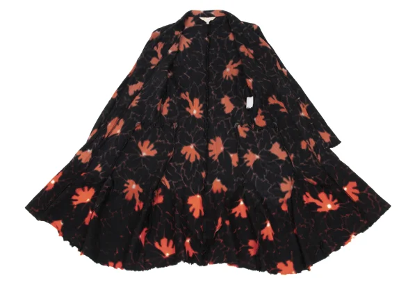 COMME des GARCONS Discharge Print Graphic Cutting Long Jacket K-169639_011