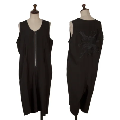 COMME des GARCONS Eagle Embroidery Half-Zip Overalls