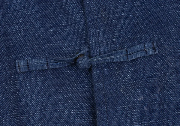 COMME des GARCONS Shirring Sleeve China Button Linen Jacket K-169642_006