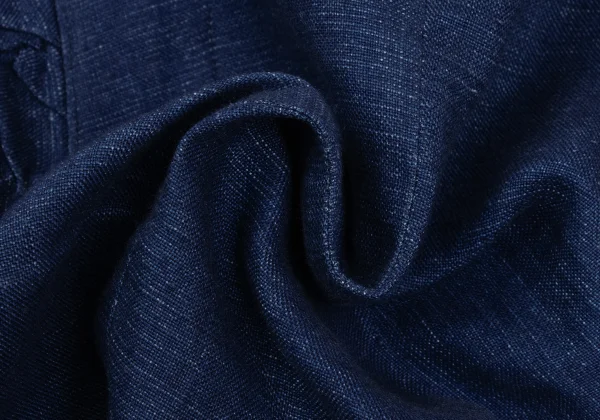 COMME des GARCONS Shirring Sleeve China Button Linen Jacket K-169642_014