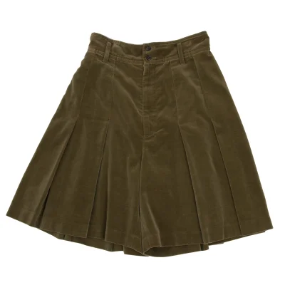 COMME des GARCONS Cotton Velvet Shorts