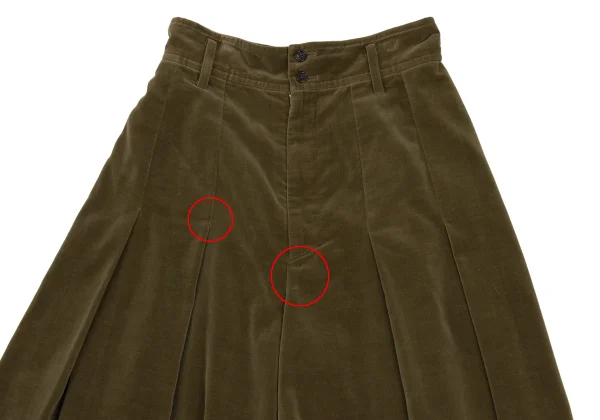 COMME des GARCONS Cotton Velvet Shorts K-169646_002