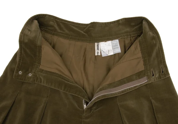 COMME des GARCONS Cotton Velvet Shorts K-169646_007