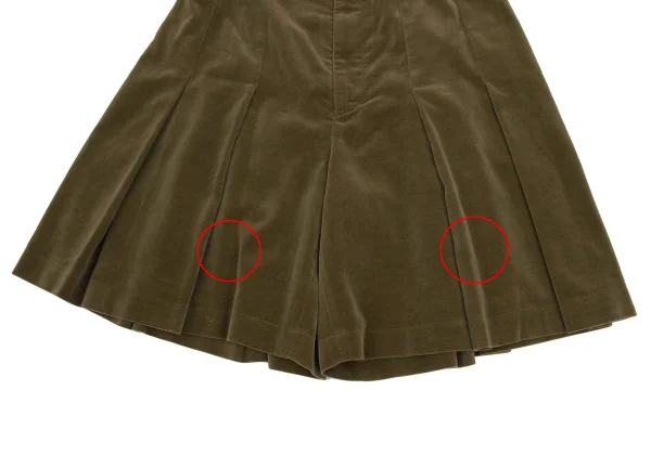 COMME des GARCONS Cotton Velvet Shorts K-169646_008