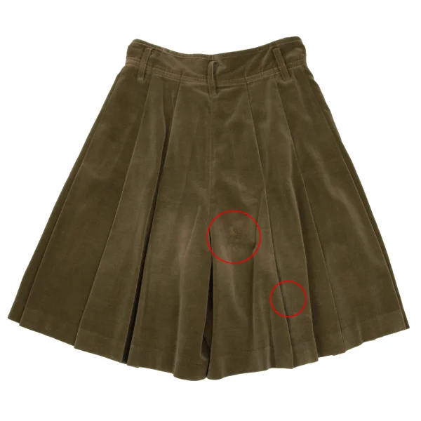 COMME des GARCONS Cotton Velvet Shorts K-169646_014