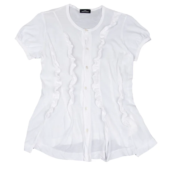 tricot COMME des GARCONS Front Frill Design Top  K-169648_002