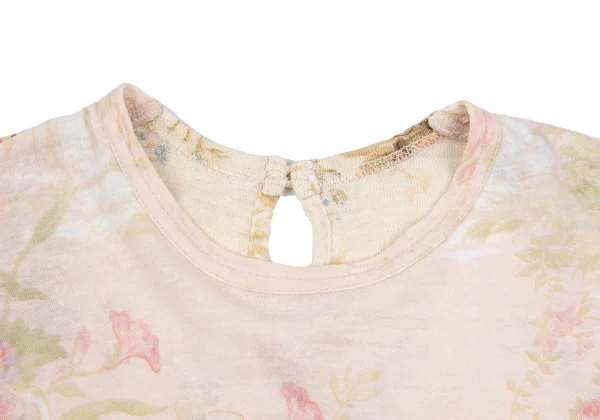 tricot COMME des GARCONS Floral Print Side Pocket T-shirt K-169649_004