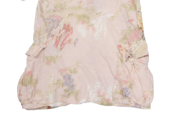 tricot COMME des GARCONS Floral Print Side Pocket T-shirt K-169649_006