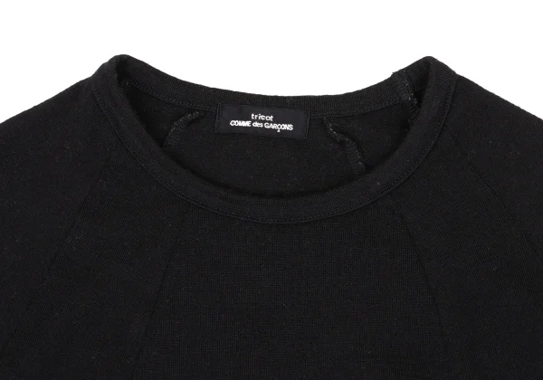 tricot COMME des GARCONS Hem String Wool Knit Top K-169650_003