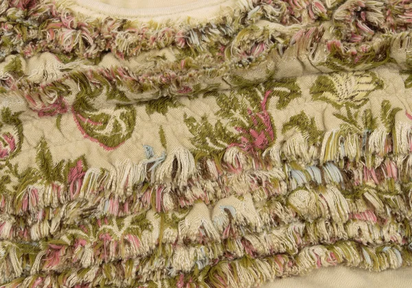 tricot COMME des GARCONS Fringe Tiered T-shirt K-169653_008