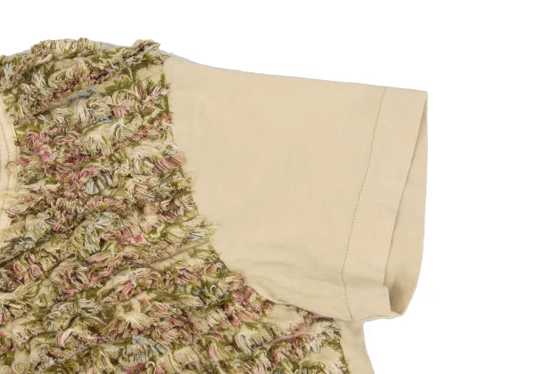 tricot COMME des GARCONS Fringe Tiered T-shirt K-169653_009