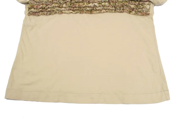 tricot COMME des GARCONS Fringe Tiered T-shirt K-169653_010