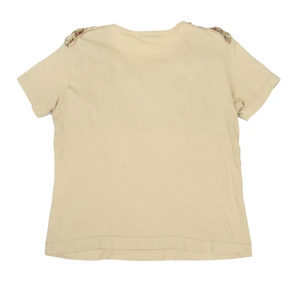 tricot COMME des GARCONS Fringe Tiered T-shirt K-169653_012