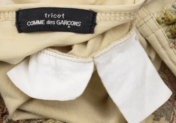 tricot COMME des GARCONS Fringe Tiered T-shirt K-169653_014