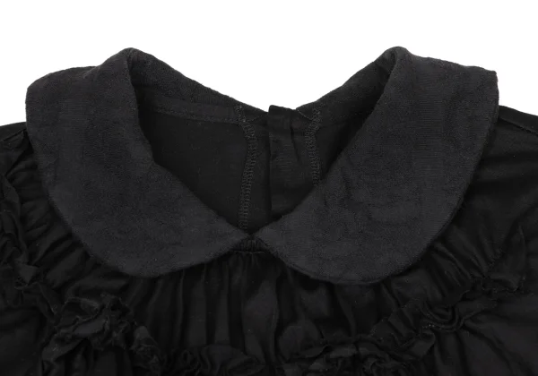 tricot COMME des GARCONS Dyed Cotton Frill Blouse K-169655_004