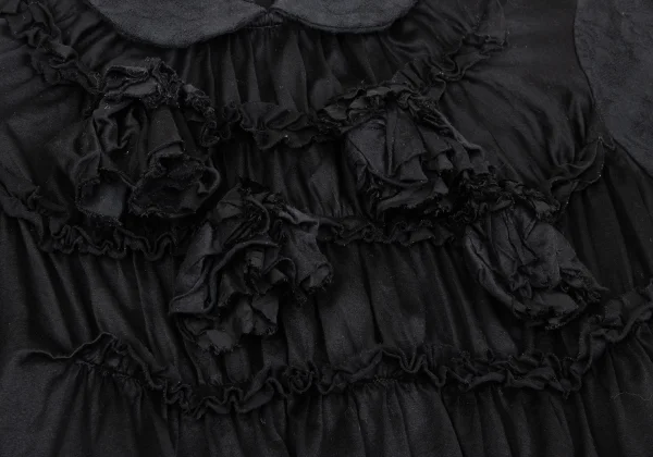 tricot COMME des GARCONS Dyed Cotton Frill Blouse K-169655_006