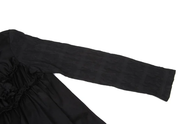 tricot COMME des GARCONS Dyed Cotton Frill Blouse K-169655_007