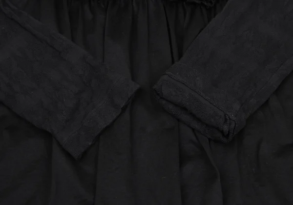 tricot COMME des GARCONS Dyed Cotton Frill Blouse K-169655_008