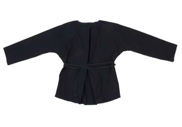 tricot COMME des GARCONS Cutting Neck Front String Cardigan K-169656_002