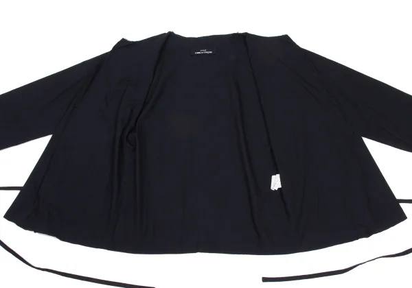 tricot COMME des GARCONS Cutting Neck Front String Cardigan K-169656_012