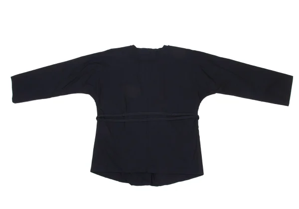 tricot COMME des GARCONS Cutting Neck Front String Cardigan K-169656_013