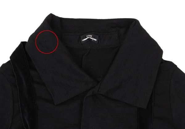 tricot COMME des GARCONS Velvet Strap Wool Knit Top K-169657_004