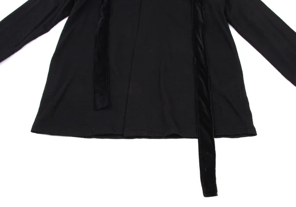 tricot COMME des GARCONS Velvet Strap Wool Knit Top K-169657_010