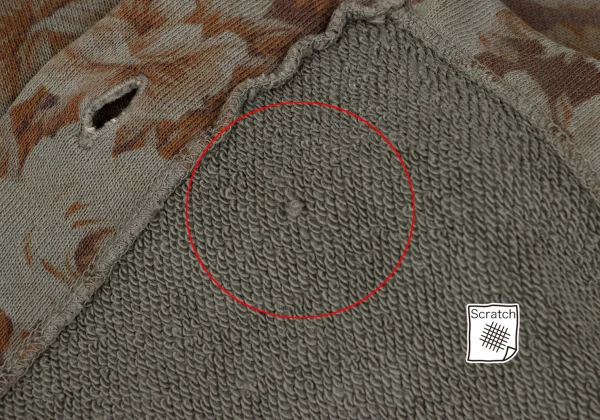 tricot COMME des GARCONS Floral Print Sweat Cardigan K-169659_012