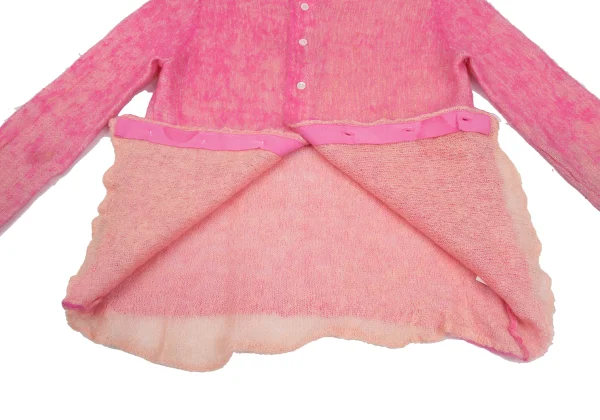 tricot COMME des GARCONS Wool Nylon Fulling Knit Cardigan K-169660_015