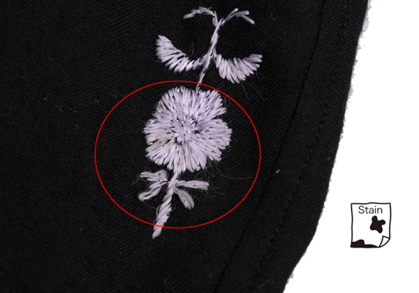 tricot COMME des GARCONS Wool Blend Embroidery Design Jacket K-169663_007