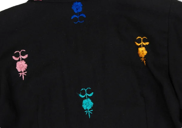 tricot COMME des GARCONS Wool Blend Embroidery Design Jacket K-169663_015