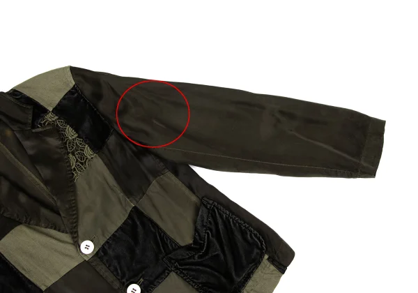 tricot COMME des GARCONS Dyed Panel Switching Patch Pocket Jacket K-169664_008