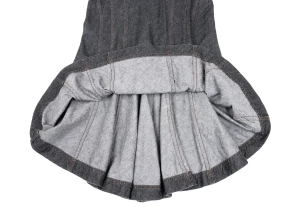 tricot COMME des GARCONS Cotton Switching Denim Mermaid Skirt K-169667_007