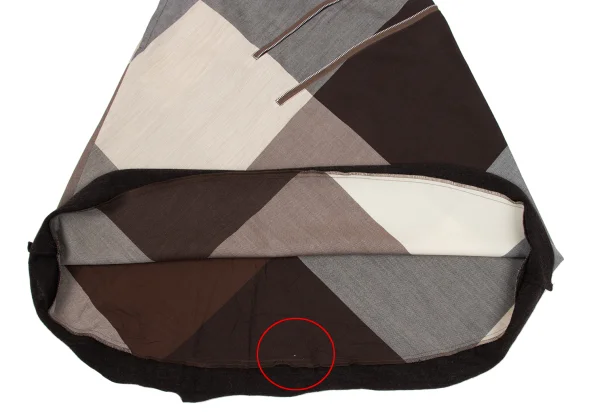 tricot COMME des GARCONS Wool Zipper Design Panel Skirt K-169668_009