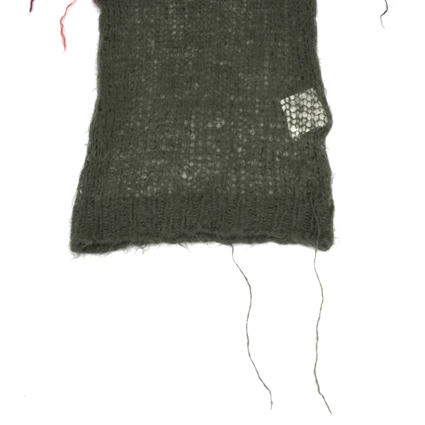 JUNYA WATANABE COMME des GARCONS Watermark Knitted Wool Sleeveless Sweater K-169670_007