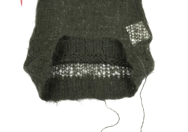 JUNYA WATANABE COMME des GARCONS Watermark Knitted Wool Sleeveless Sweater K-169670_009