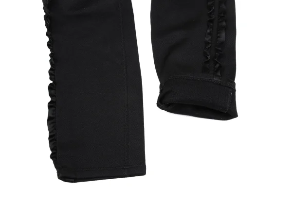 JUNYA WATANABE COMME des GARCONS Side Ruffle Taped Cropped Pants K-169671_012