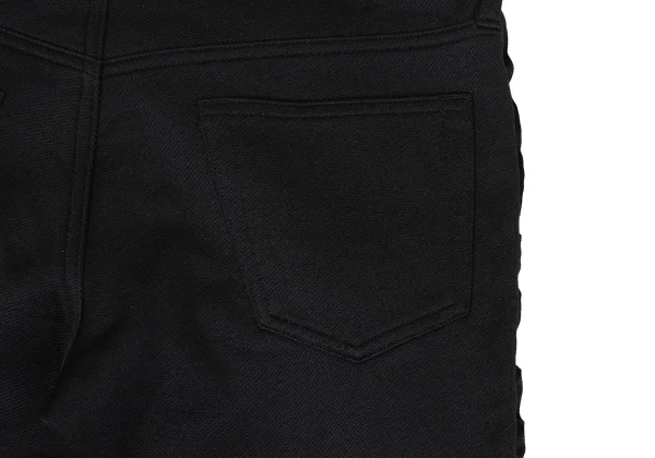 JUNYA WATANABE COMME des GARCONS Side Ruffle Taped Cropped Pants K-169671_014