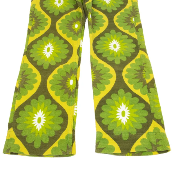 JUNYA WATANABE MAN PINK COMME des GARCONS Graphic Print Cotton Pants K-169674_009