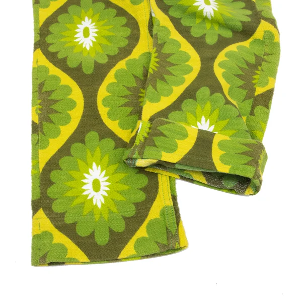 JUNYA WATANABE MAN PINK COMME des GARCONS Graphic Print Cotton Pants K-169674_010