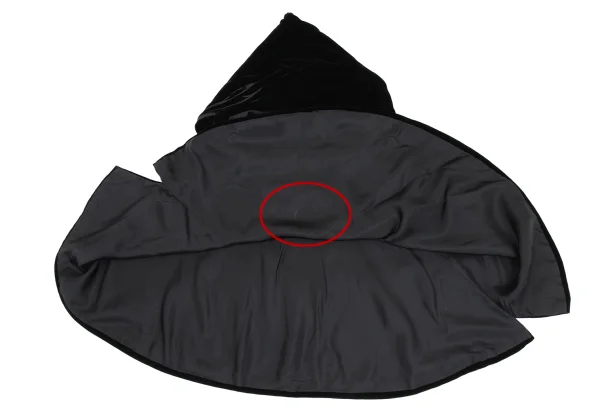 COMME des GARCONS NOIR Velvet Hooded Poncho K-169678_006