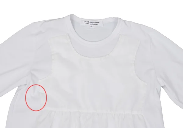 COMME des GARCONS Poly Front Docking T Shirt K-169679_003