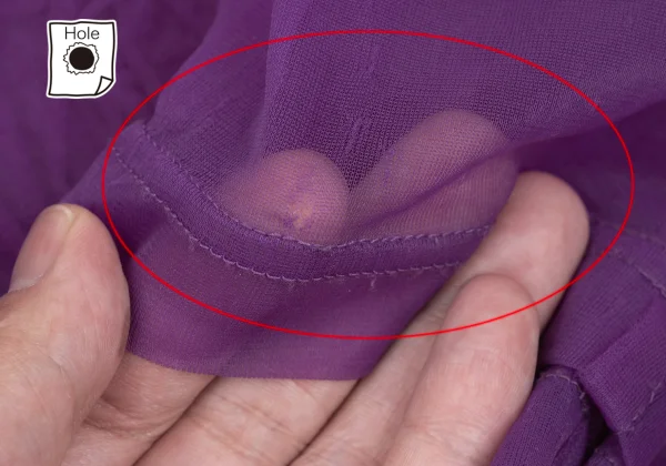 COMME des GARCONS Corsage Layered See-through Top K-169681_009