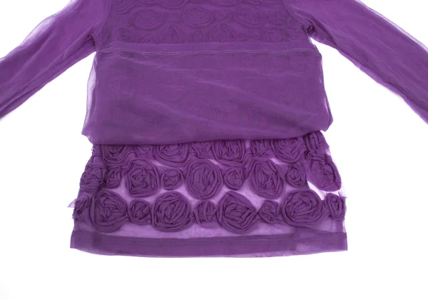 COMME des GARCONS Corsage Layered See-through Top K-169681_011